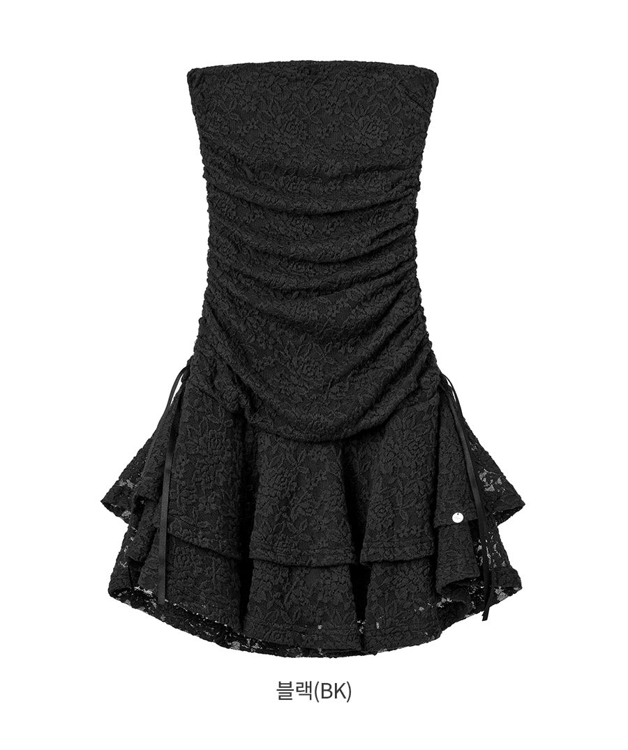 [TWEE] MorinTube Top Lace Dress-5